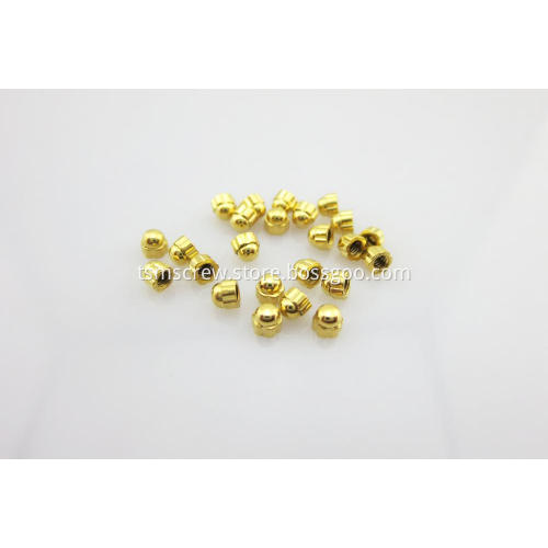 Nickel Silver Star Cap Nut Optical Rimless Eyeglasses